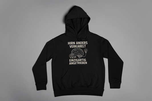 Hirn anders  - Unisex Kapuzenpullover Hoodie